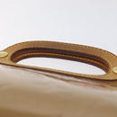 LOUIS VUITTON Monogram Vernis Roxbury Drive Hand Bag Noisette M91372 Auth 128732-8