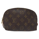 LOUIS VUITTON Monogram Pochette Cosmetic PM Pouch M43998 LV Auth 128746-1