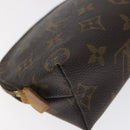 LOUIS VUITTON Monogram Pochette Cosmetic PM Pouch M43998 LV Auth 128746-16