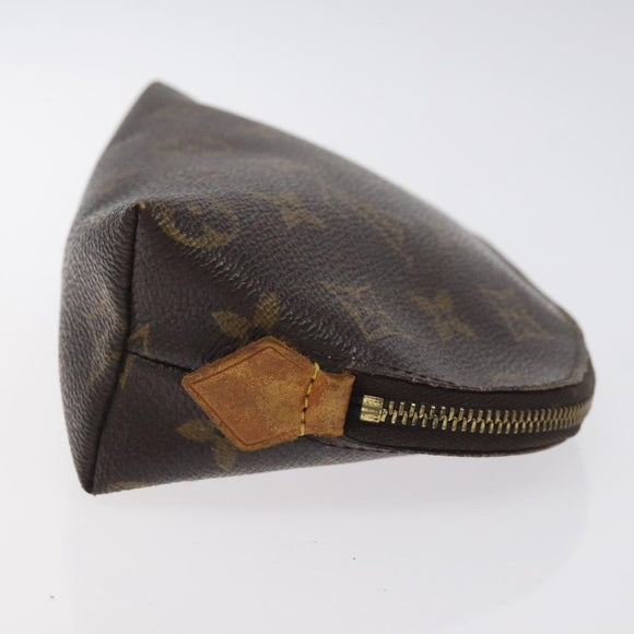 LOUIS VUITTON Monogram Pochette Cosmetic PM Pouch M43998 LV Auth 128746