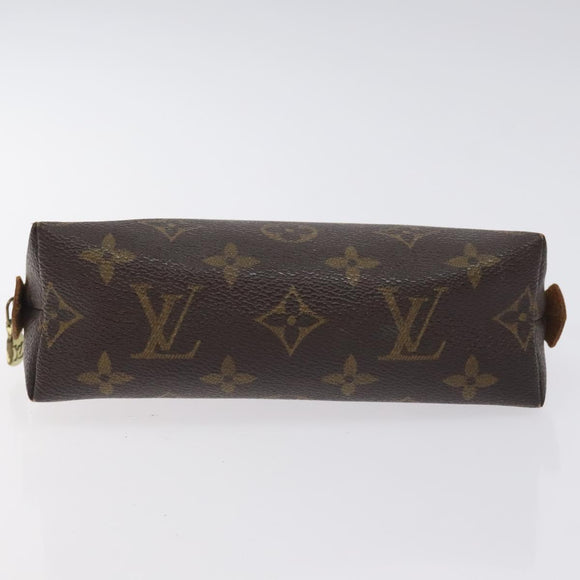 LOUIS VUITTON Monogram Pochette Cosmetic PM Pouch M43998 LV Auth 128746