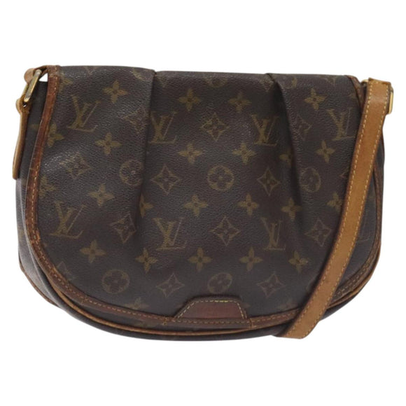LOUIS VUITTON Monogram Menilmontan PM Shoulder Bag M40474 LV Auth 128747