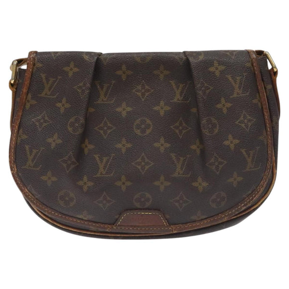 LOUIS VUITTON Monogram Menilmontan PM Shoulder Bag M40474 LV Auth 128747