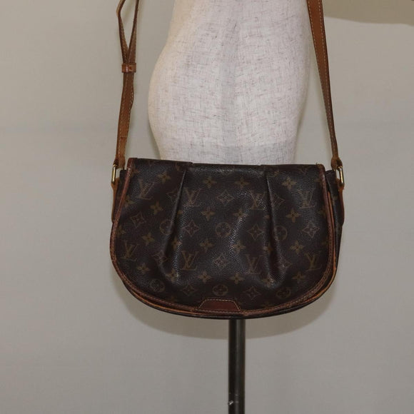 LOUIS VUITTON Monogram Menilmontan PM Shoulder Bag M40474 LV Auth 128747