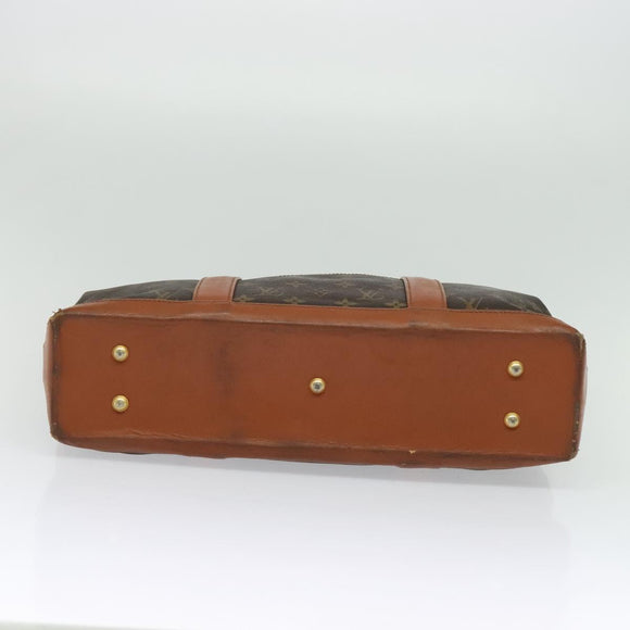 LOUIS VUITTON Monogram Sac Weekend PM Hand Bag M42425 LV Auth 128749