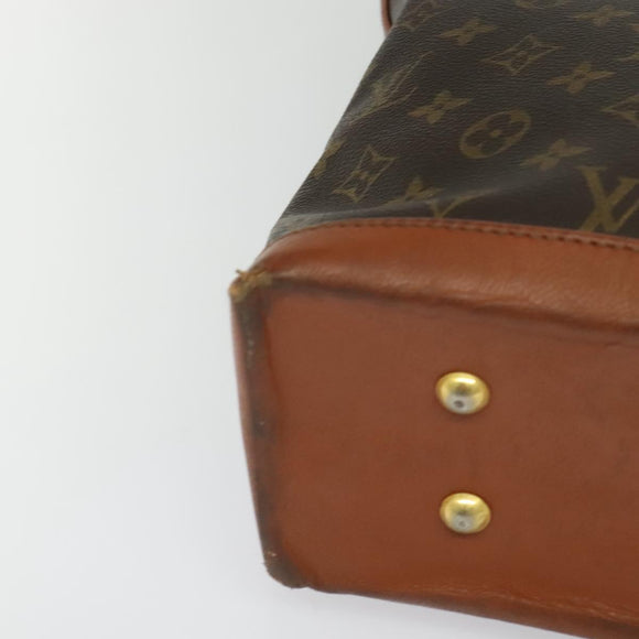 LOUIS VUITTON Monogram Sac Weekend PM Hand Bag M42425 LV Auth 128749