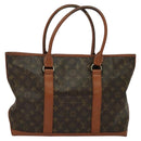 LOUIS VUITTON Monogram Sac Weekend PM Hand Bag M42425 LV Auth 128749-13
