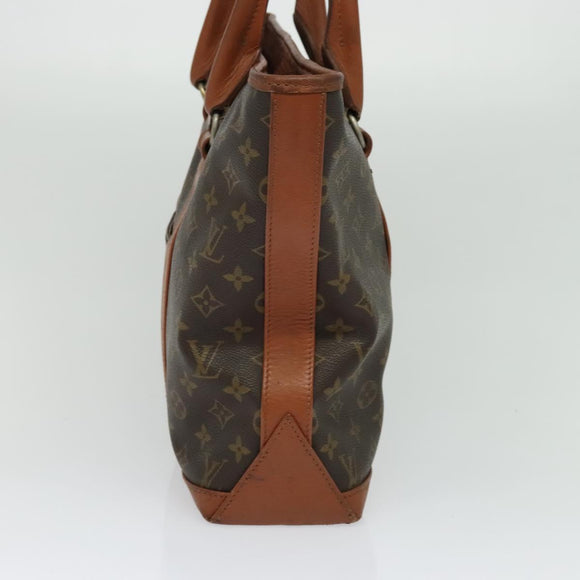 LOUIS VUITTON Monogram Sac Weekend PM Hand Bag M42425 LV Auth 128749