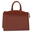 LOUIS VUITTON Epi Riviera Hand Bag Brown M48183 LV Auth 128752-1