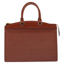 LOUIS VUITTON Epi Riviera Hand Bag Brown M48183 LV Auth 128752-2