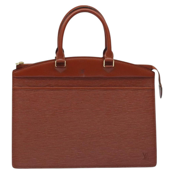LOUIS VUITTON Epi Riviera Hand Bag Brown M48183 LV Auth 128752
