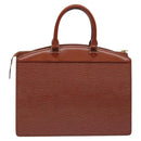 LOUIS VUITTON Epi Riviera Hand Bag Brown M48183 LV Auth 128752-3