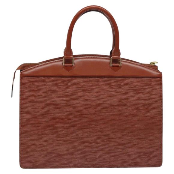 LOUIS VUITTON Epi Riviera Hand Bag Brown M48183 LV Auth 128752