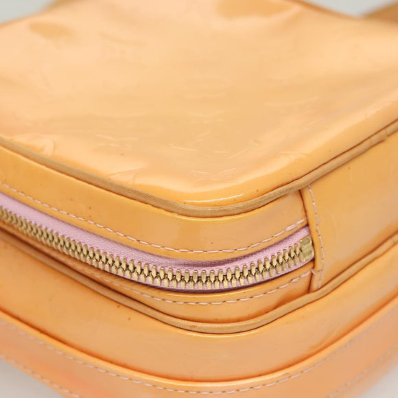 LOUIS VUITTON Monogram Vernis Wooster Bag Marshmallow Pink M91037 Auth 128754