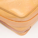 LOUIS VUITTON Monogram Vernis Wooster Bag Marshmallow Pink M91037 Auth 128754-16