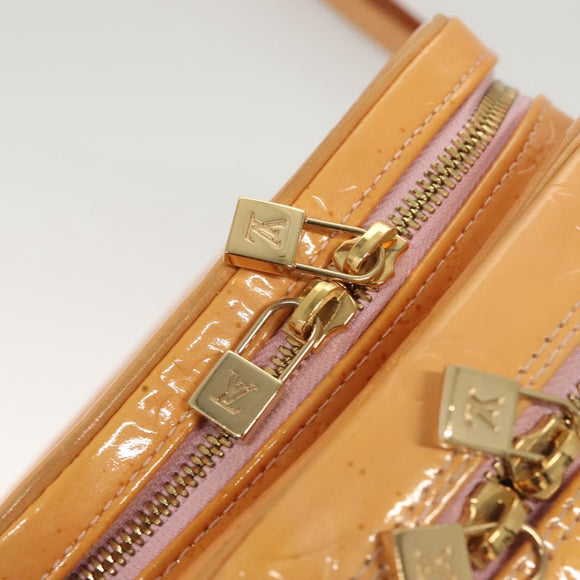LOUIS VUITTON Monogram Vernis Wooster Bag Marshmallow Pink M91037 Auth 128754