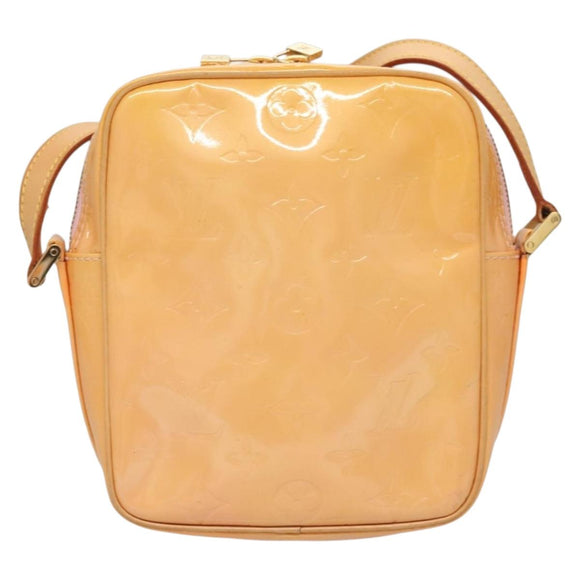 LOUIS VUITTON Monogram Vernis Wooster Bag Marshmallow Pink M91037 Auth 128754