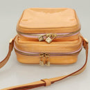 LOUIS VUITTON Monogram Vernis Wooster Bag Marshmallow Pink M91037 Auth 128754-6