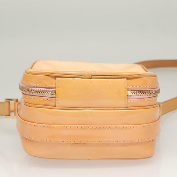 LOUIS VUITTON Monogram Vernis Wooster Bag Marshmallow Pink M91037 Auth 128754