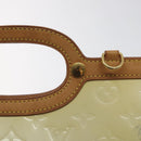 LOUIS VUITTON Monogram Vernis Roxbury Drive Hand Bag Perle M91374 LV Auth 128755-17