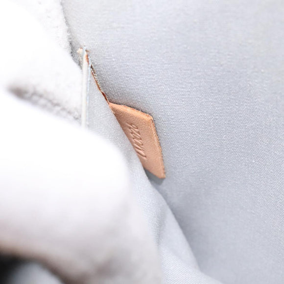 LOUIS VUITTON Monogram Vernis Roxbury Drive Hand Bag Perle M91374 LV Auth 128755