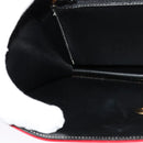 Christian Dior Chain Shoulder Bag Leather Red Gold Auth 128762-19