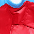 CHANEL Chain Tote Bag Patent leather Blue Silver CC Auth 128767-19