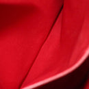 CHANEL Chain Tote Bag Patent leather Blue Silver CC Auth 128767-21