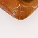 LOUIS VUITTON Monogram Vernis Thompson Street Bag Beige M91301 LV Auth 128772-12
