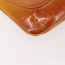 LOUIS VUITTON Monogram Vernis Thompson Street Bag Beige M91301 LV Auth 128772-13
