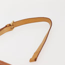 LOUIS VUITTON Monogram Vernis Thompson Street Bag Beige M91301 LV Auth 128772-8