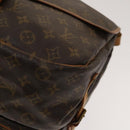 LOUIS VUITTON Monogram Saumur 35 Shoulder Bag M42254 LV Auth 128774-14