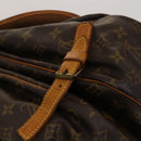 LOUIS VUITTON Monogram Saumur 35 Shoulder Bag M42254 LV Auth 128774-18