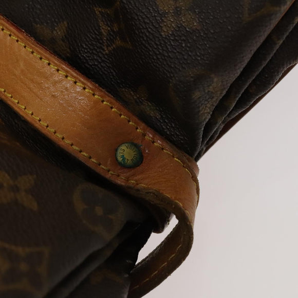 LOUIS VUITTON Monogram Saumur 35 Shoulder Bag M42254 LV Auth 128774