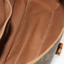 LOUIS VUITTON Monogram Saumur 35 Shoulder Bag M42254 LV Auth 128774-11