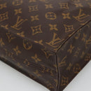 LOUIS VUITTON Monogram Sac Plat Hand Bag M51140 LV Auth 128776-15