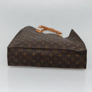 LOUIS VUITTON Monogram Sac Plat Hand Bag M51140 LV Auth 128776-5