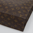LOUIS VUITTON Monogram Sac Plat Hand Bag M51140 LV Auth 128777-9