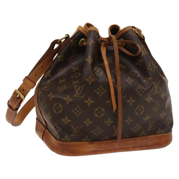 LOUIS VUITTON Monogram Petit Noe Shoulder Bag M40818 LV Auth 128786