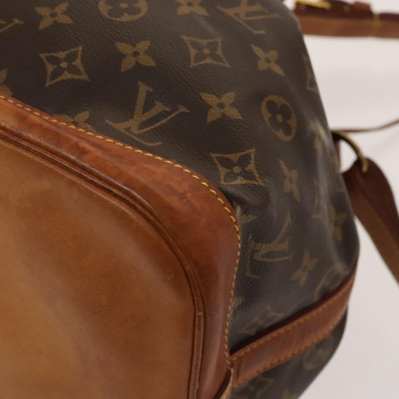 LOUIS VUITTON Monogram Petit Noe Shoulder Bag M40818 LV Auth 128786