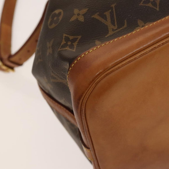 LOUIS VUITTON Monogram Petit Noe Shoulder Bag M40818 LV Auth 128786