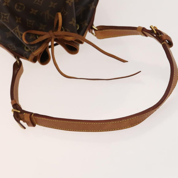 LOUIS VUITTON Monogram Petit Noe Shoulder Bag M40818 LV Auth 128786