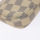 LOUIS VUITTON Damier Azur Mini Pochette Accessoires Pouch N63005 Auth 128801-16