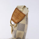 LOUIS VUITTON Damier Azur Mini Pochette Accessoires Pouch N63005 Auth 128801-17