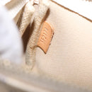 LOUIS VUITTON Damier Azur Mini Pochette Accessoires Pouch N63005 Auth 128801-12