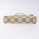 LOUIS VUITTON Damier Azur Mini Pochette Accessoires Pouch N63005 Auth 128801-5