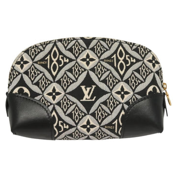 LOUIS VUITTON SINCE1854 Pochette Cosmetic PM Pouch Black M80076 LV Auth 128804M - 0