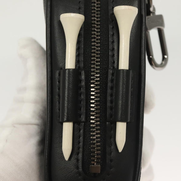 LOUIS VUITTON Monogram Eclipse Set Golf Andrews Bag Charm GI0344 LV Auth 128808M