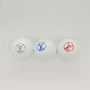 LOUIS VUITTON Monogram Eclipse Set Golf Andrews Bag Charm GI0344 LV Auth 128808M-24