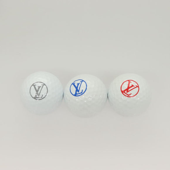 LOUIS VUITTON Monogram Eclipse Set Golf Andrews Bag Charm GI0344 LV Auth 128808M